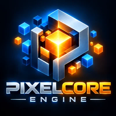 PixelCore Engine logo