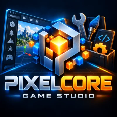 PixelCore Game Studio logo